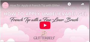 How to apply a French Tip with Unbelievabel Gel