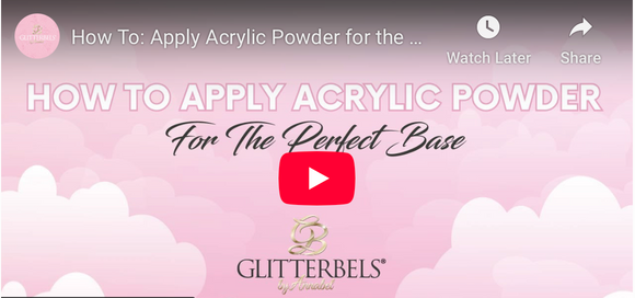 How to apply Acrylic Powder for the perfect base.
