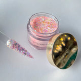 Glitterbels Stardust Acrylic Powder Coral 28g